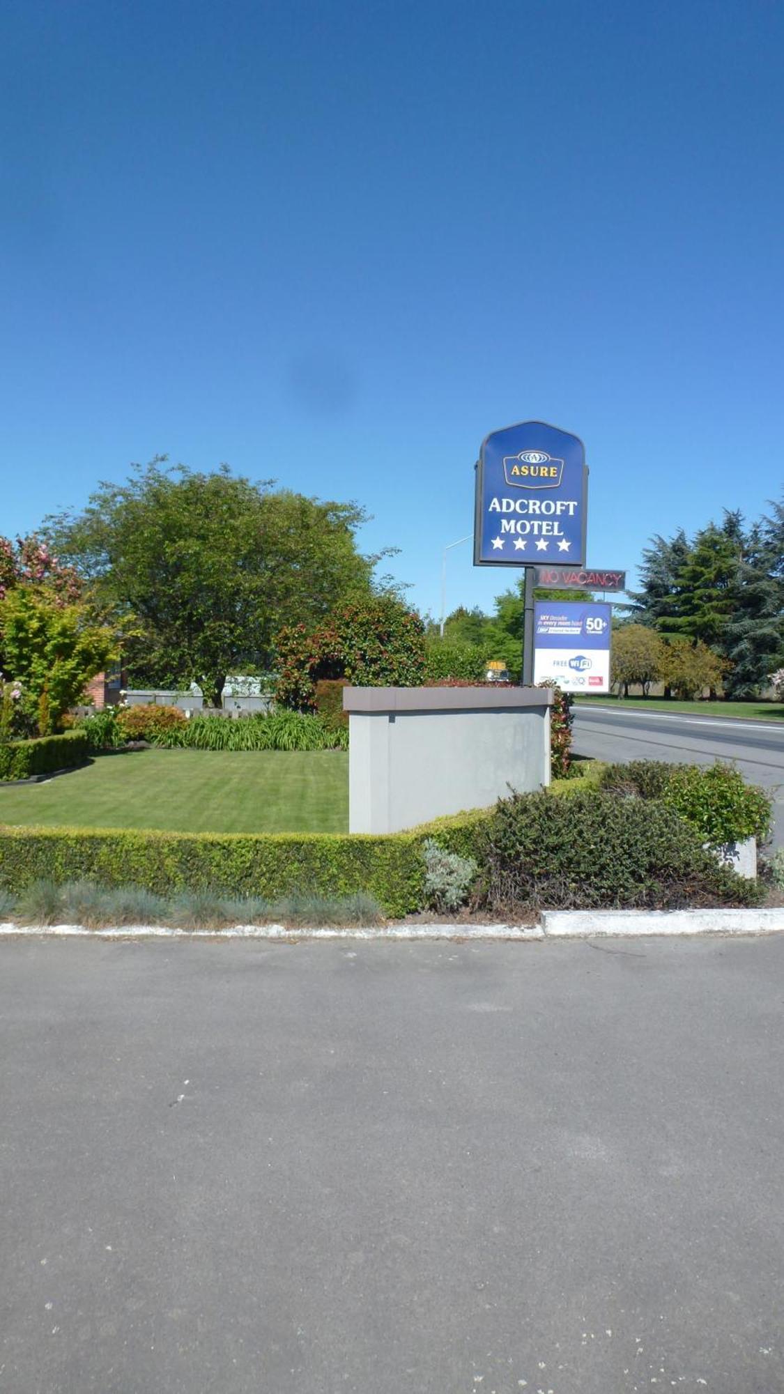Asure Adcroft Motel Ashburton Extérieur photo