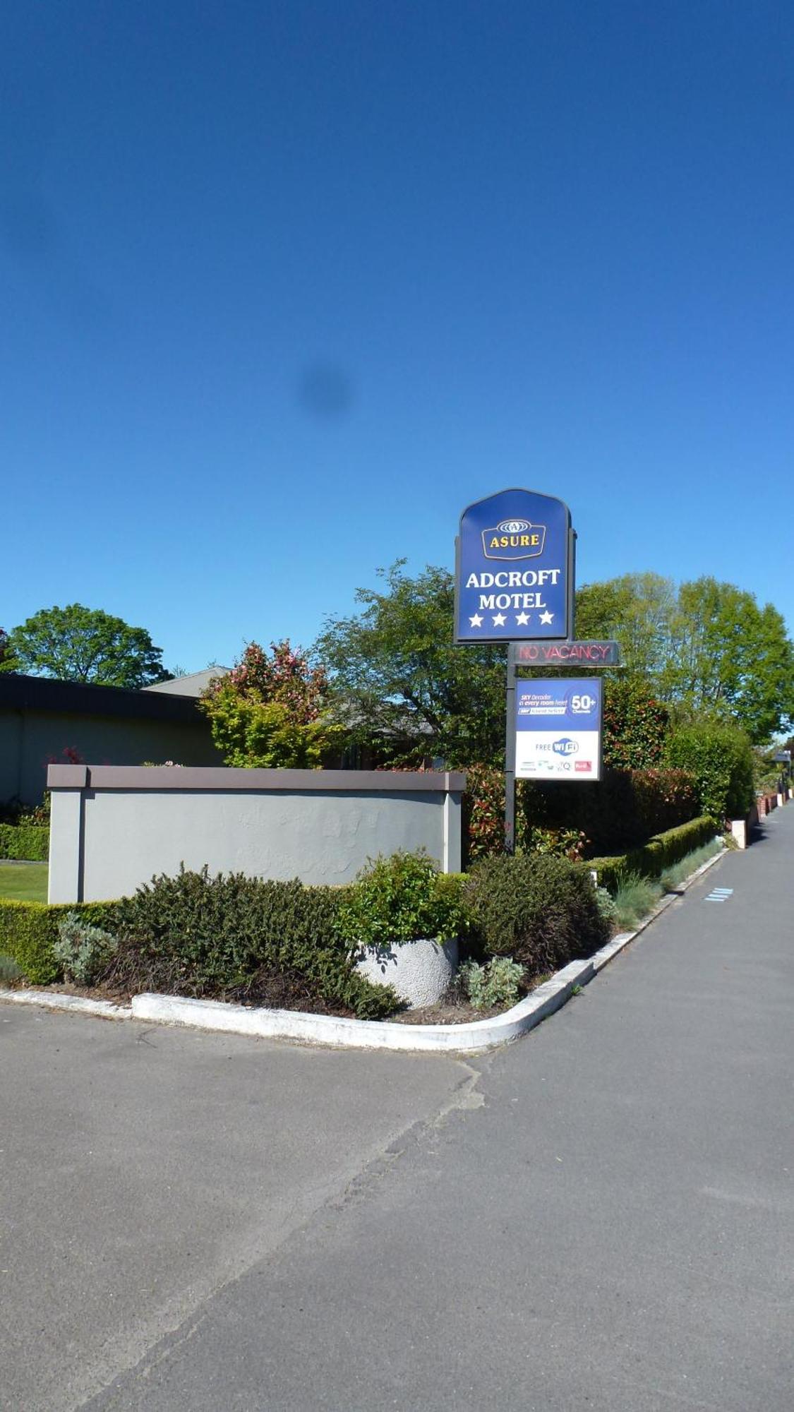 Asure Adcroft Motel Ashburton Extérieur photo
